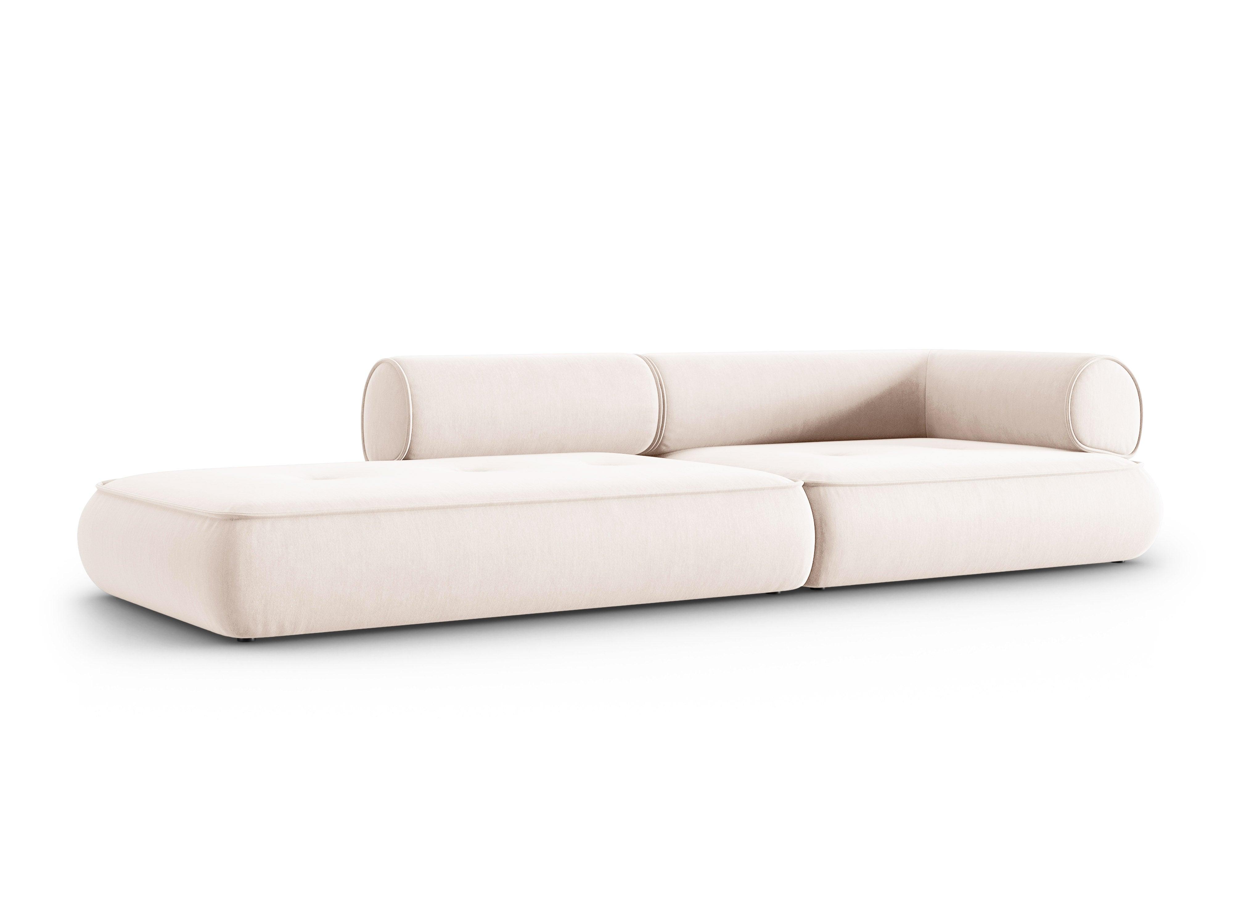 Modular Left Open Sofa, "Lily", 4 Seats, 292x105x74
 Made in Europe, Maison Heritage, Eye on Design