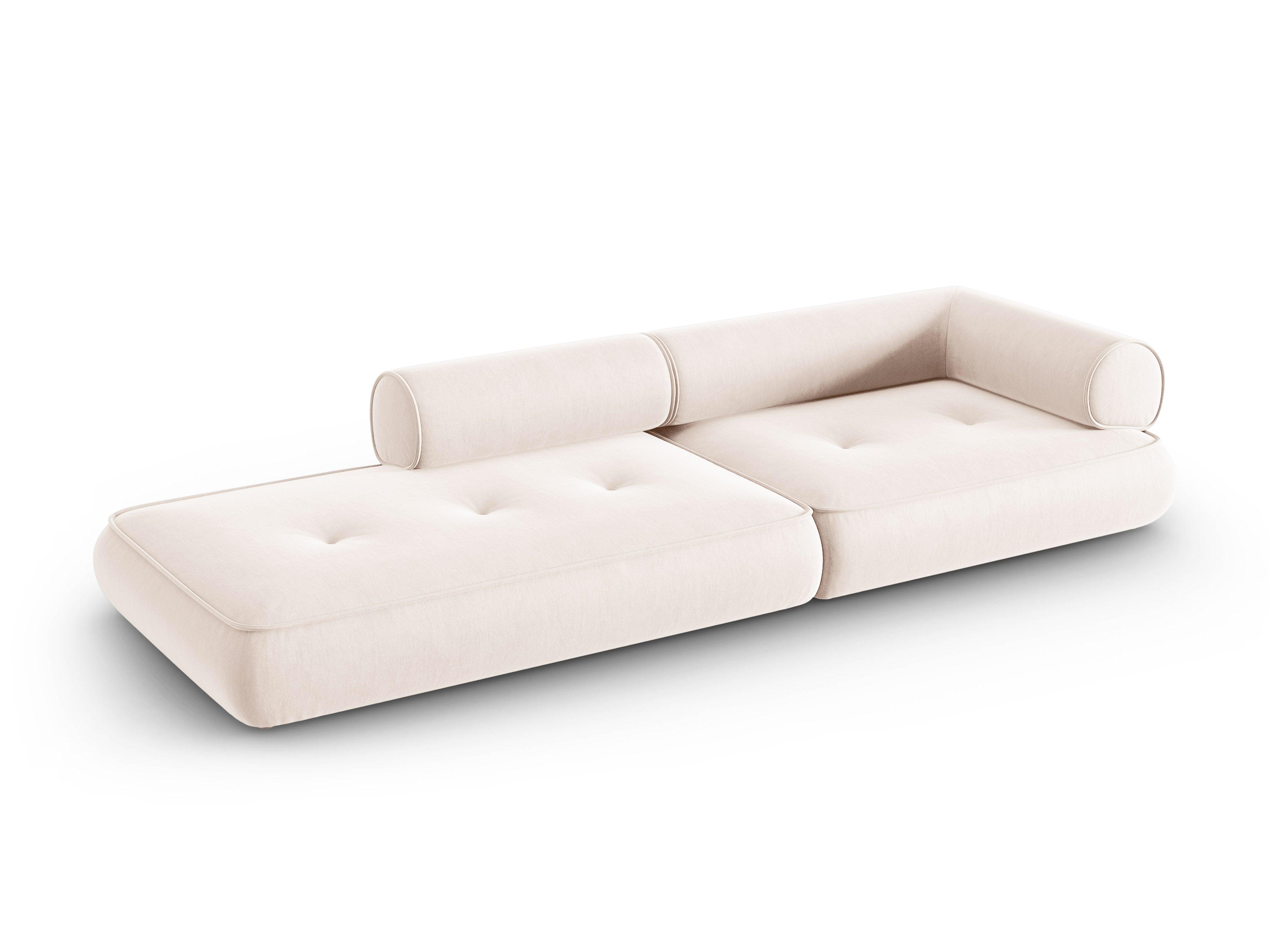 Modular Left Open Sofa, "Lily", 4 Seats, 292x105x74
 Made in Europe, Maison Heritage, Eye on Design