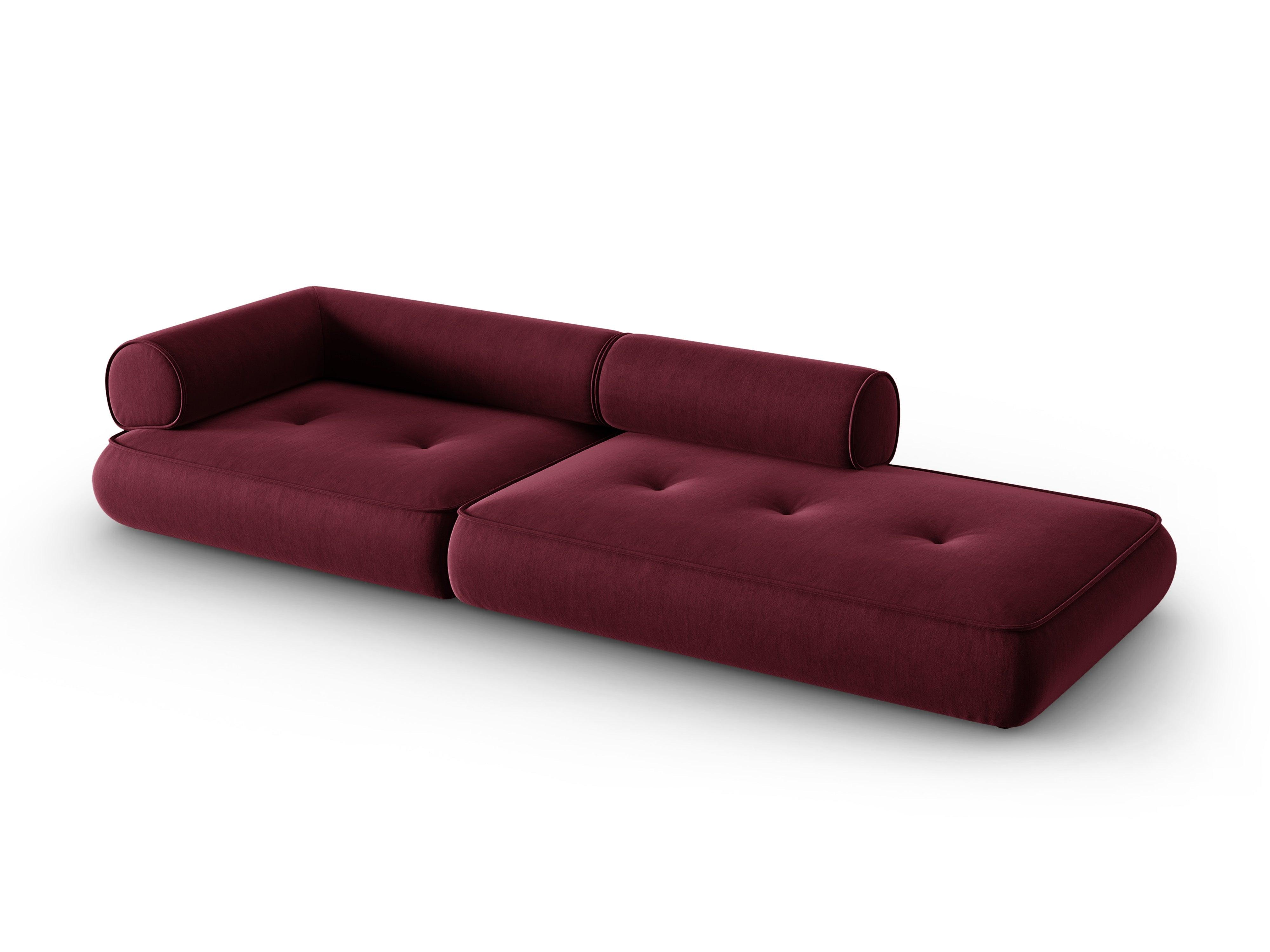 Modular Right Open Sofa, "Lily", 4 Seats, 292x105x74
 Made in Europe, Maison Heritage, Eye on Design