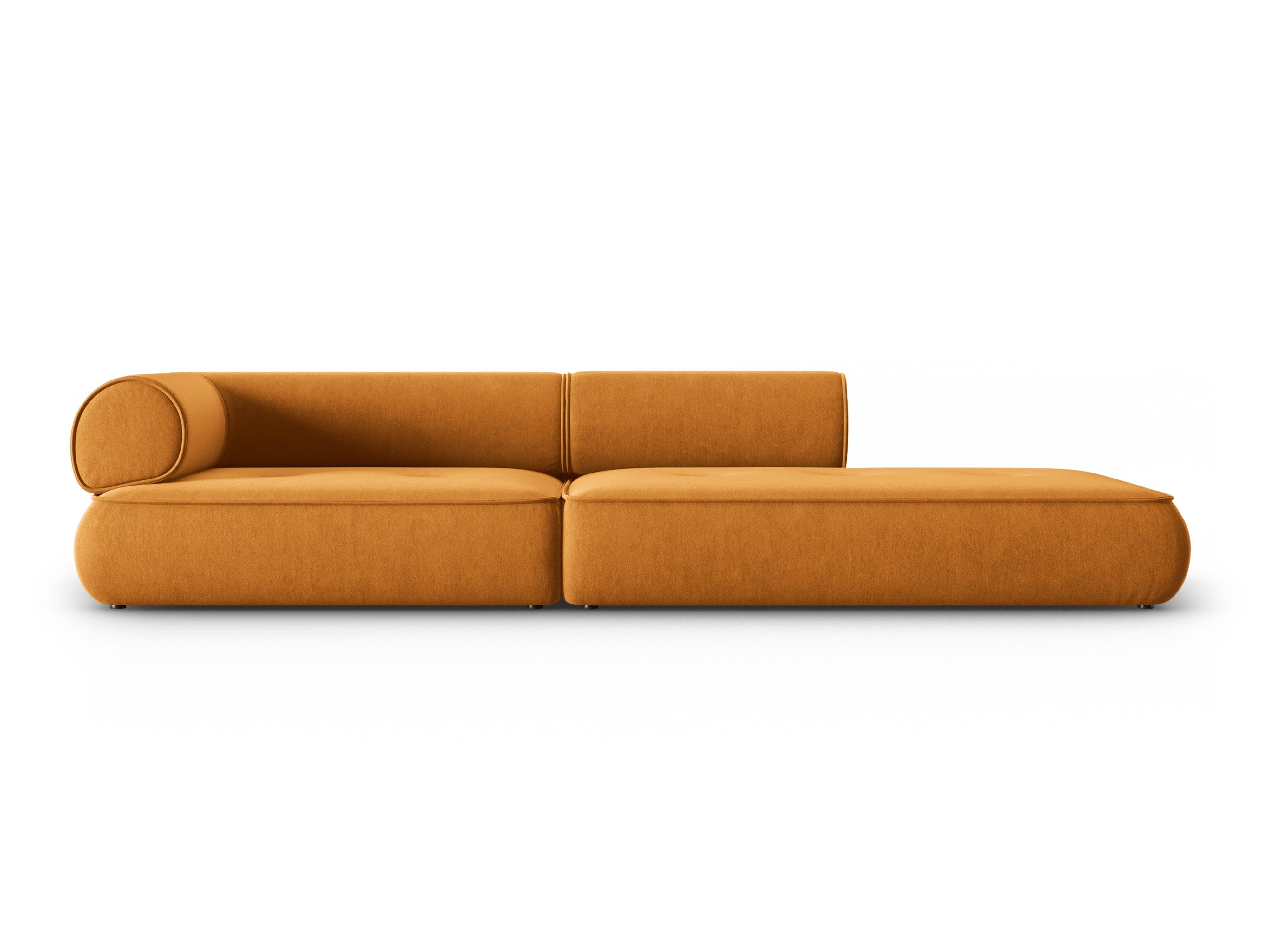 Modular Right Open Sofa, "Lily", 4 Seats, 292x105x74
 Made in Europe, Maison Heritage, Eye on Design