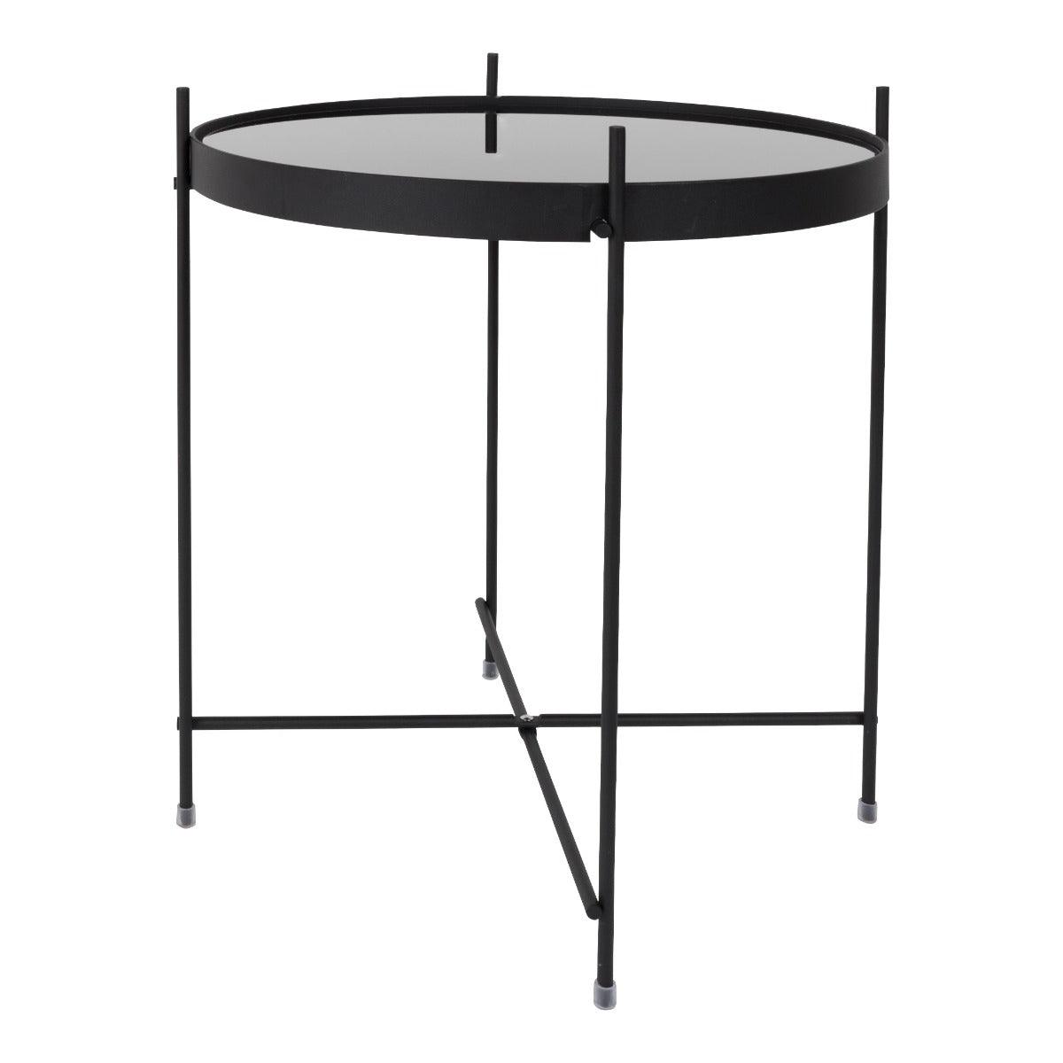 The Cupid table is versatile in terms of style, decoration options and general use. It owes this thanks to its simple shapes, through which it works in both a modern and minimalist living room. A metal frame painted with a powder method for color that maintains a glass top. The whole kept in a shiny finish gives elegance to any room.