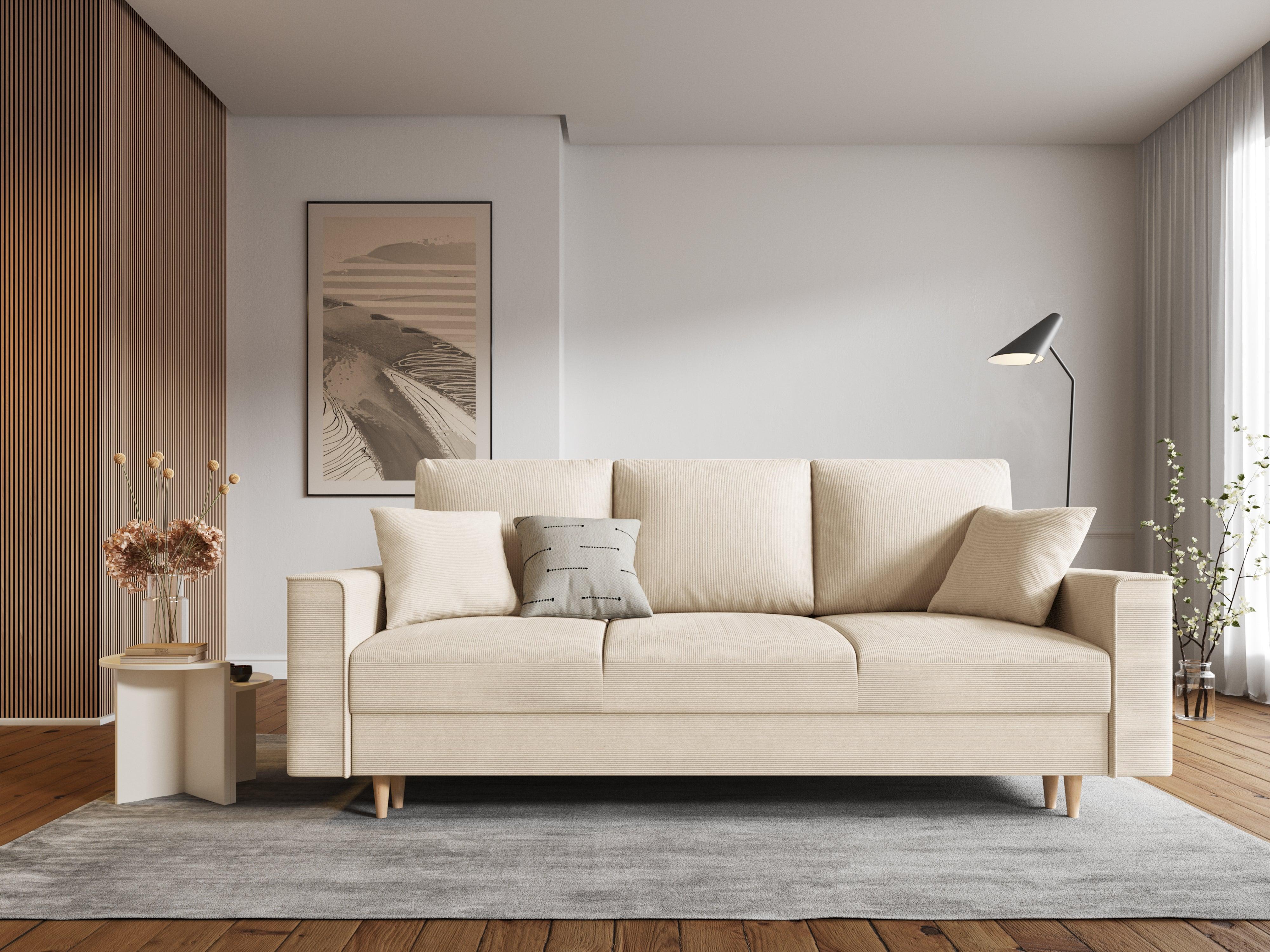 Sofa With Bed Function And Box, "Cartadera", 3 Seats, 222x100x92
Made in Europe, Mazzini Sofas, Eye on Design