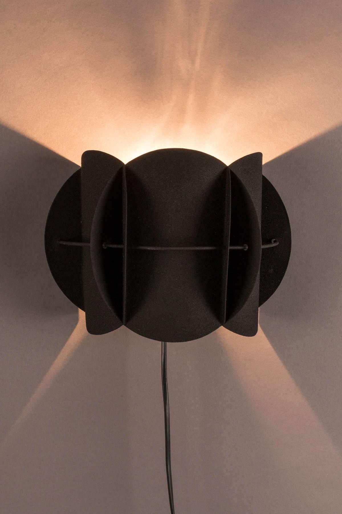 CORRIDOR wall lamp black, Dutchbone, Eye on Design