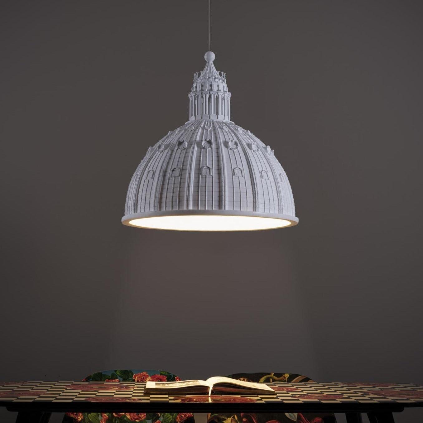 CUPOLONE QUARANTACINQUE pendant lamp white - Eye on Design