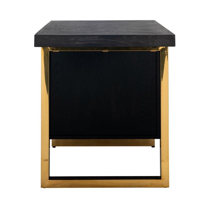 Desk BLACKBONE gold - Eye on Design