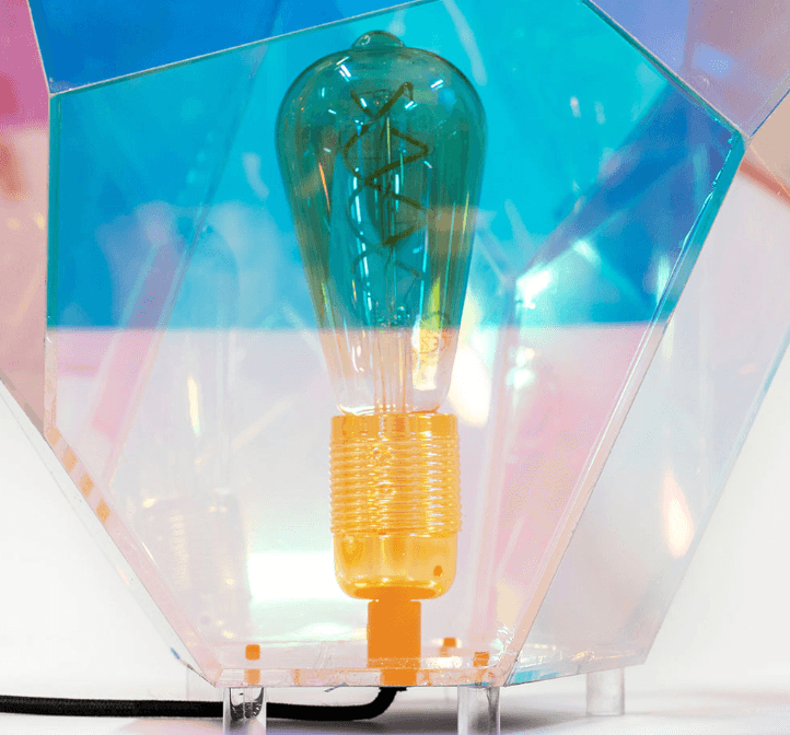 DIAMOND DEAR acrylic table lamp - Eye on Design