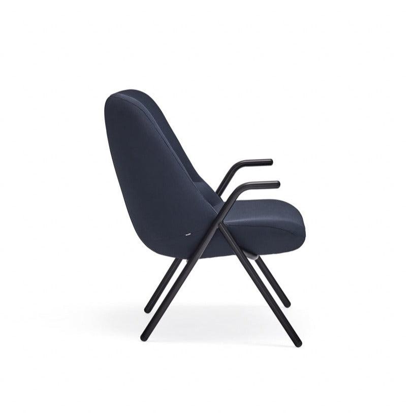 DINS armchair dark blue - Eye on Design