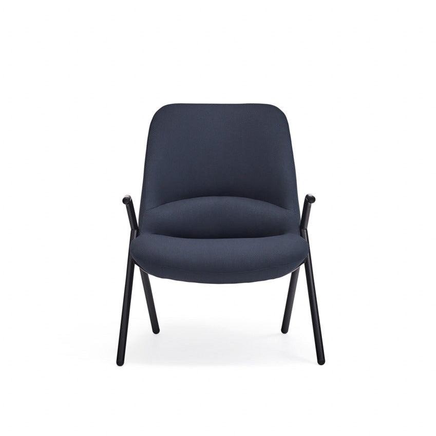 DINS armchair dark blue - Eye on Design