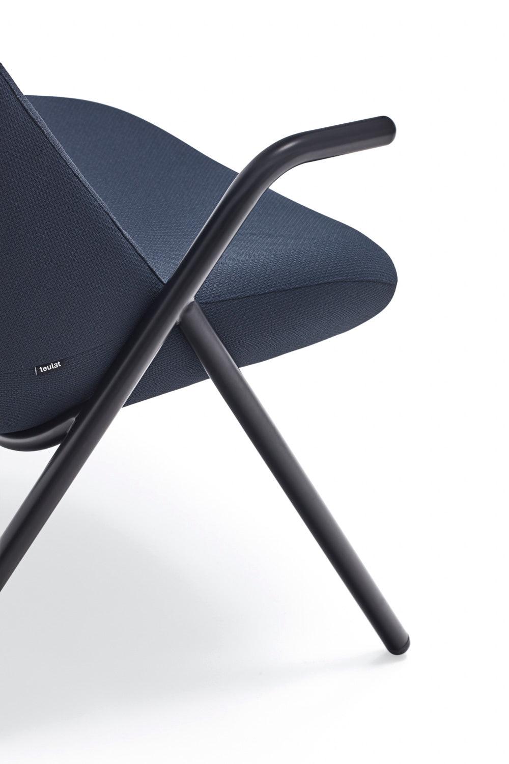 DINS armchair dark blue - Eye on Design