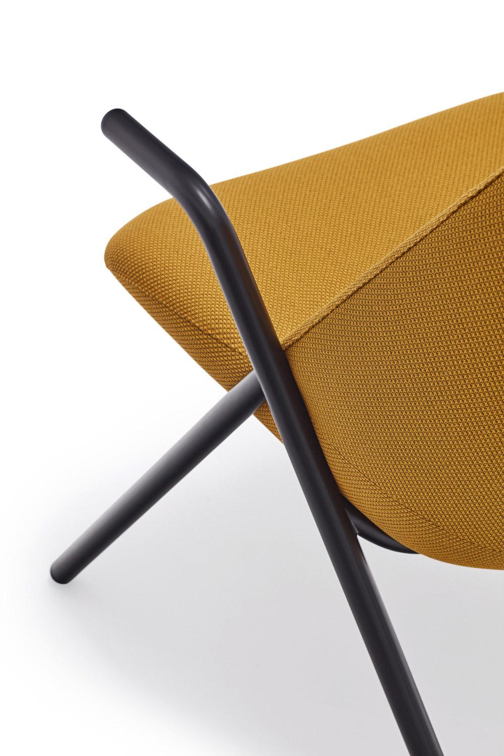 DINS armchair mustard - Eye on Design