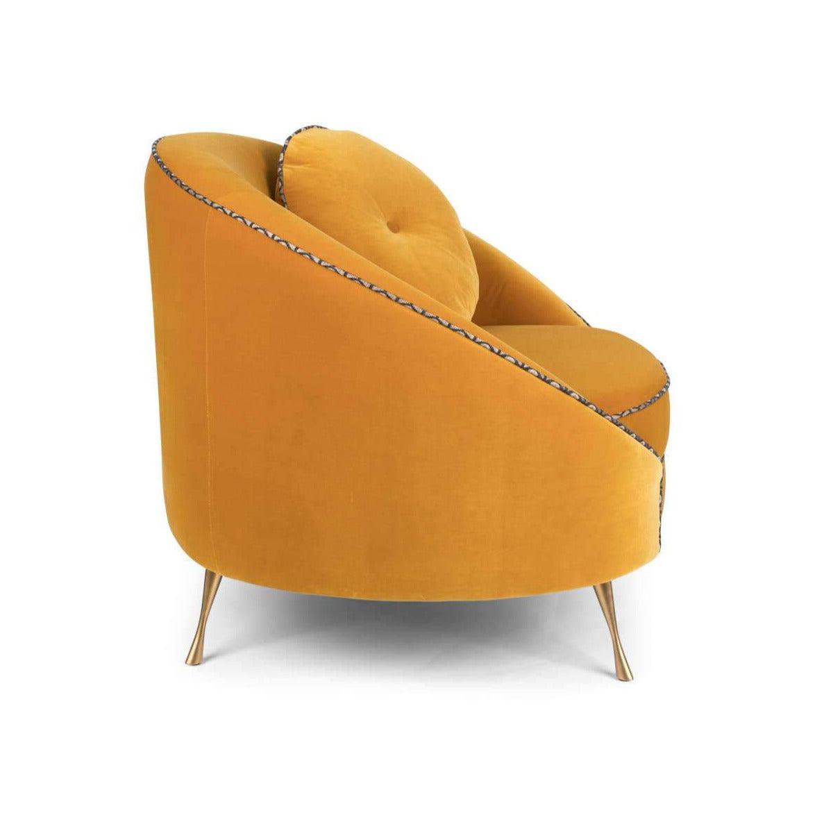 DON'T LOVE ME armchair mustard, Bold Monkey, Eye on Design