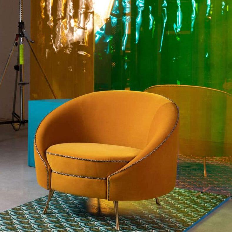 DON'T LOVE ME armchair mustard, Bold Monkey, Eye on Design