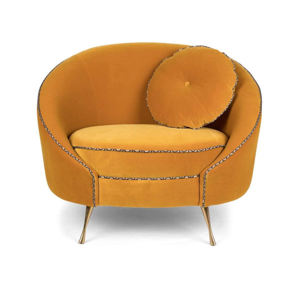 DON'T LOVE ME armchair mustard, Bold Monkey, Eye on Design