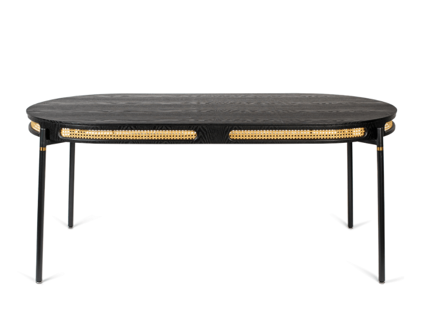 DON'T STOP THE WEBBING table black, Bold Monkey, Eye on Design