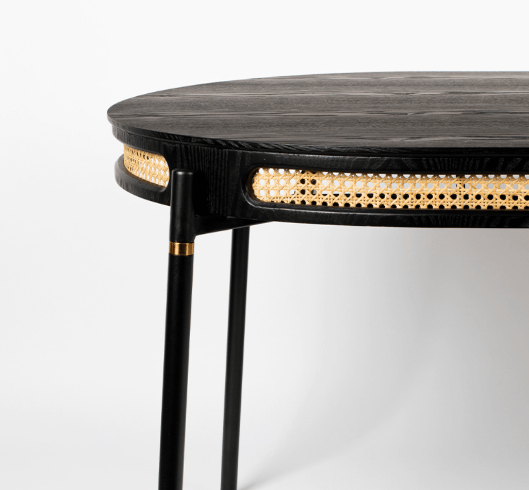 DON'T STOP THE WEBBING table black, Bold Monkey, Eye on Design