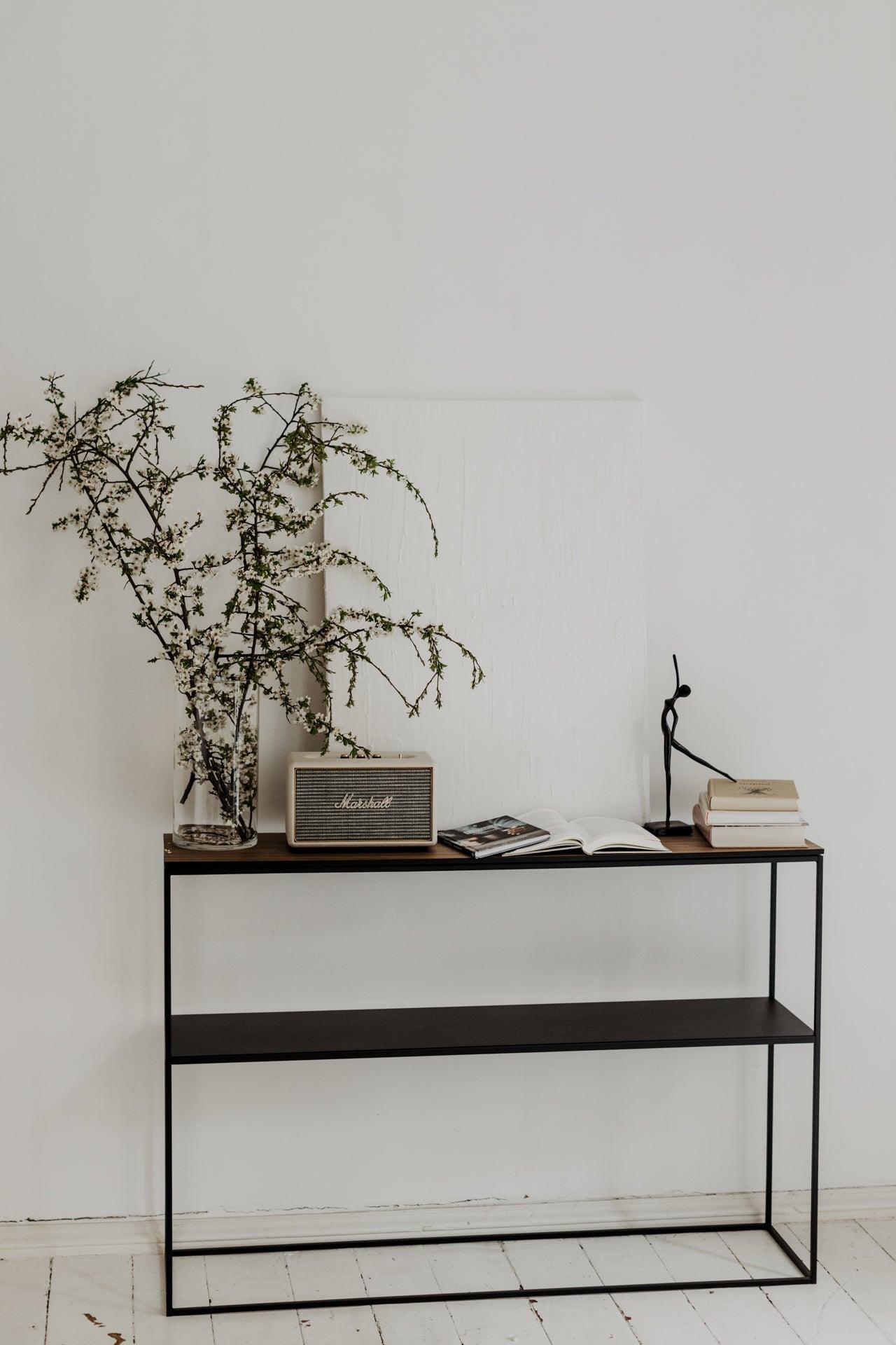 DOUBLE console American walnut - Eye on Design