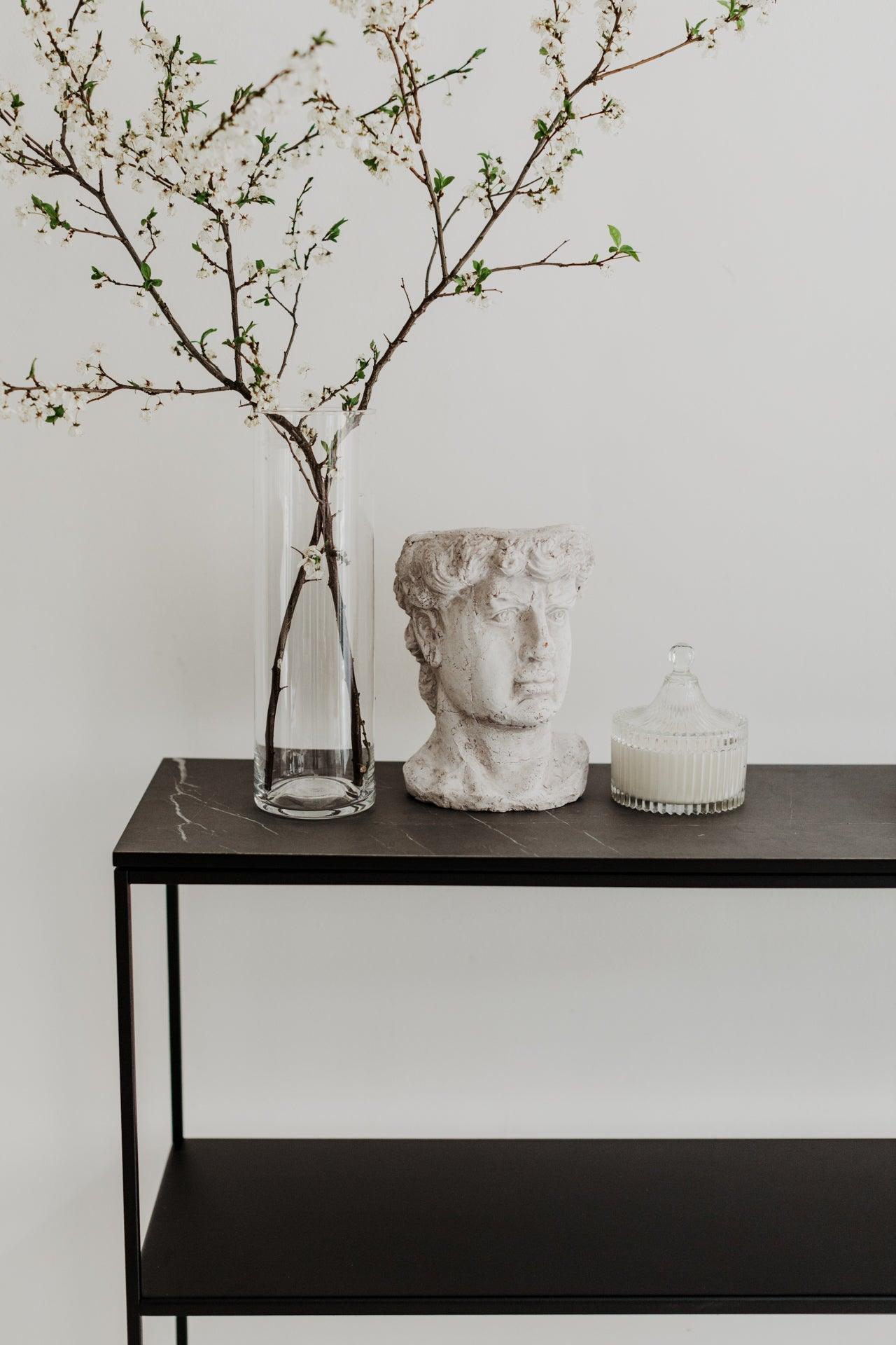 DOUBLE console grey marble - Eye on Design