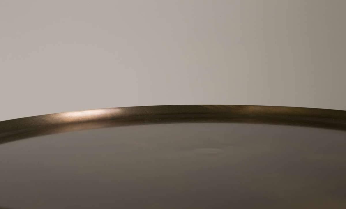 ELIOT table antique brass, Dutchbone, Eye on Design