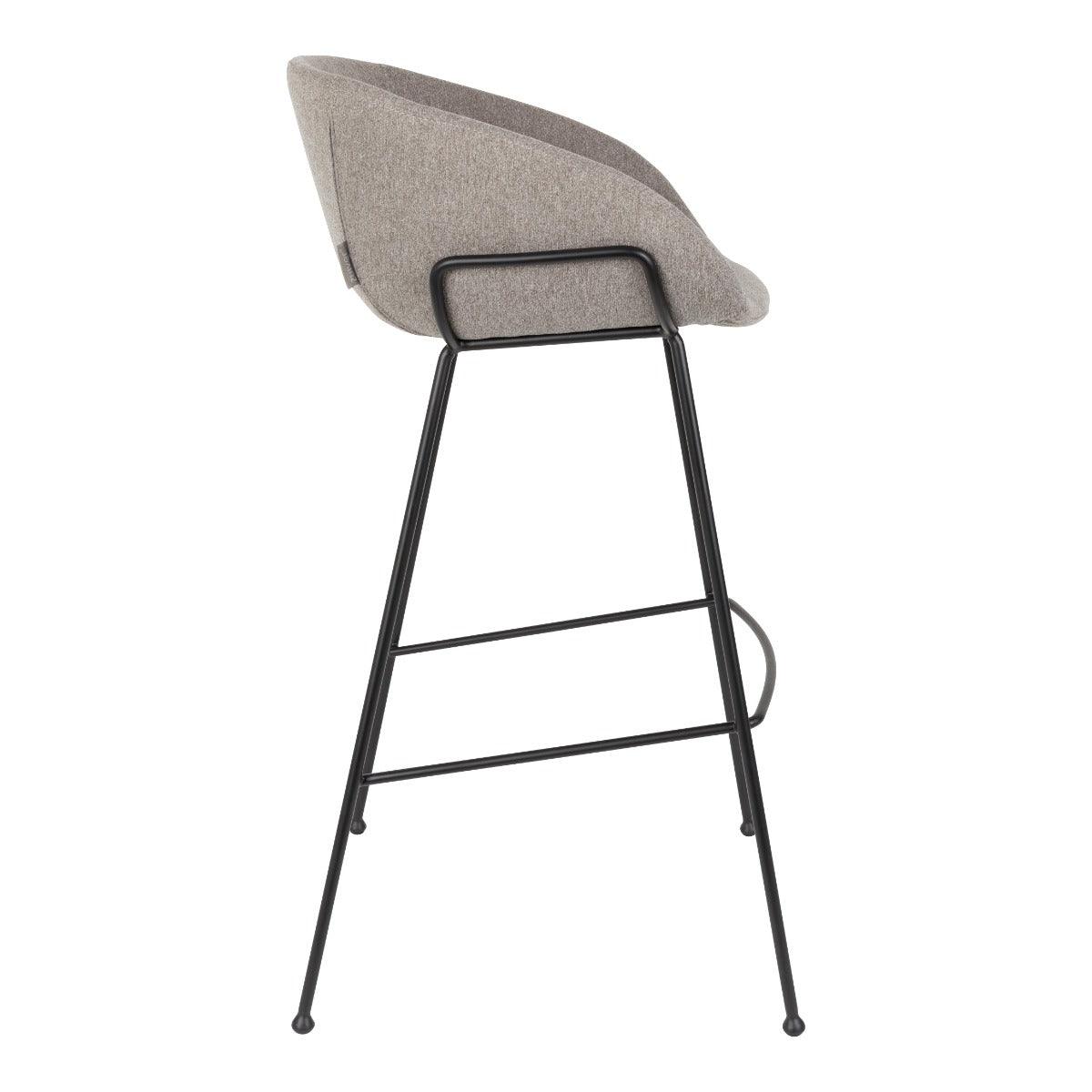 FESTON bar stool grey, Zuiver, Eye on Design