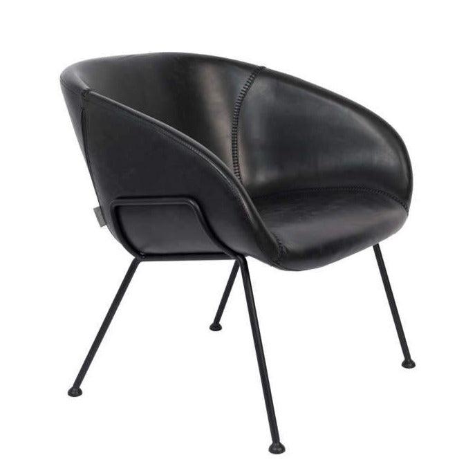 FESTON lounge armchair black, Zuiver, Eye on Design