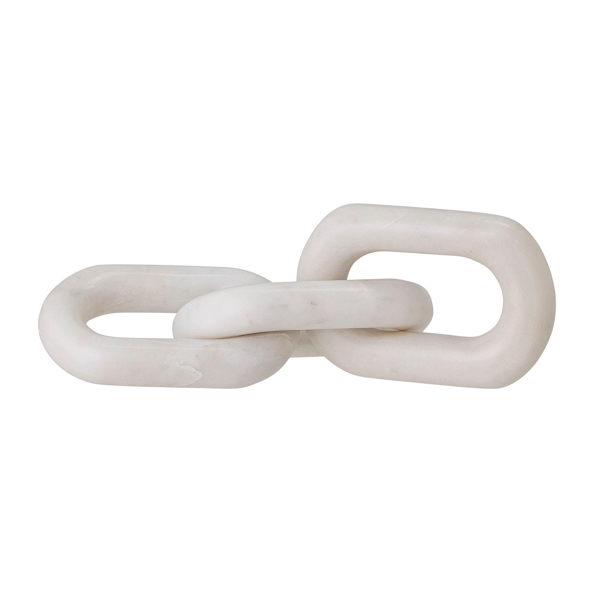 Figurine knot white marble - Eye on Design