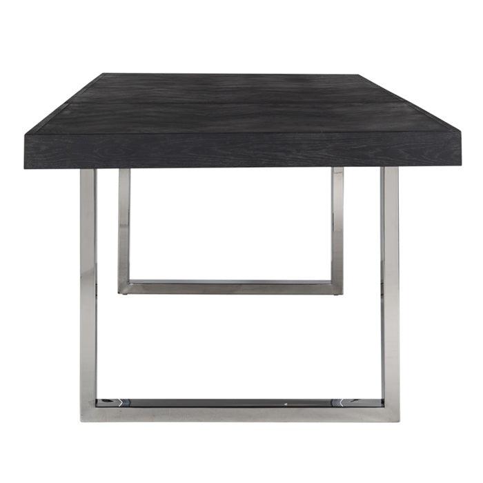 Folding table BLACKBONE silver - Eye on Design