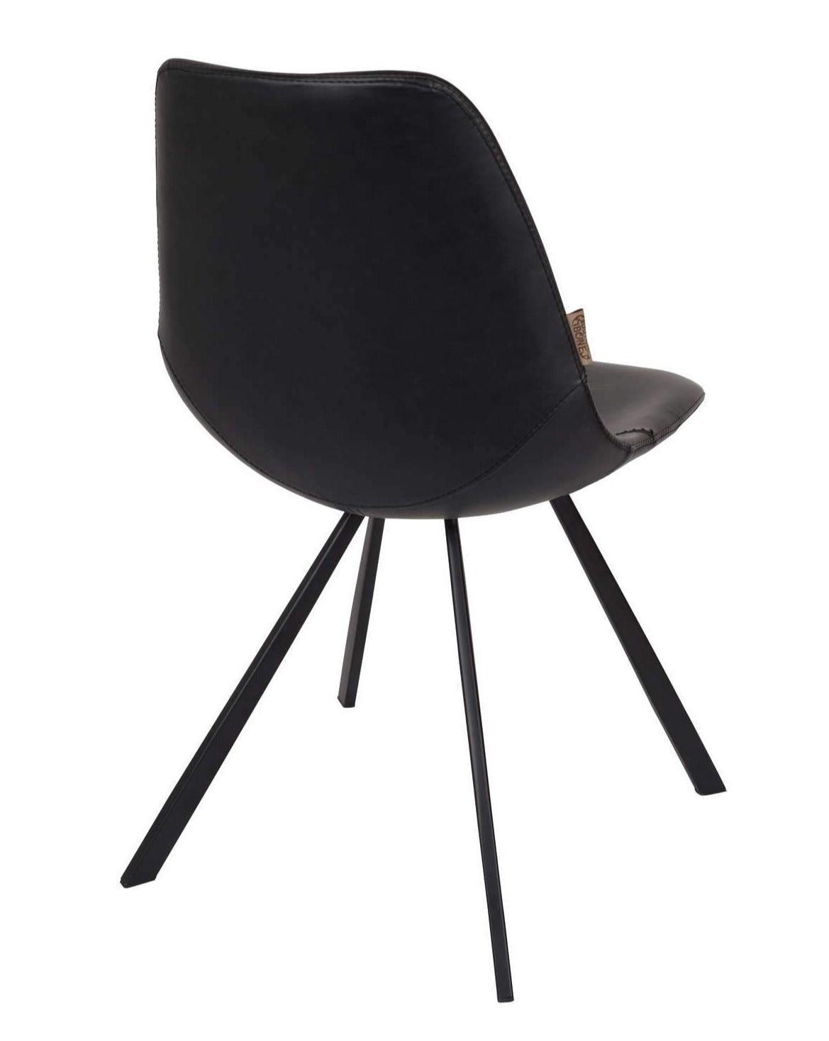 FRANKY chair eco leather black - Eye on Design