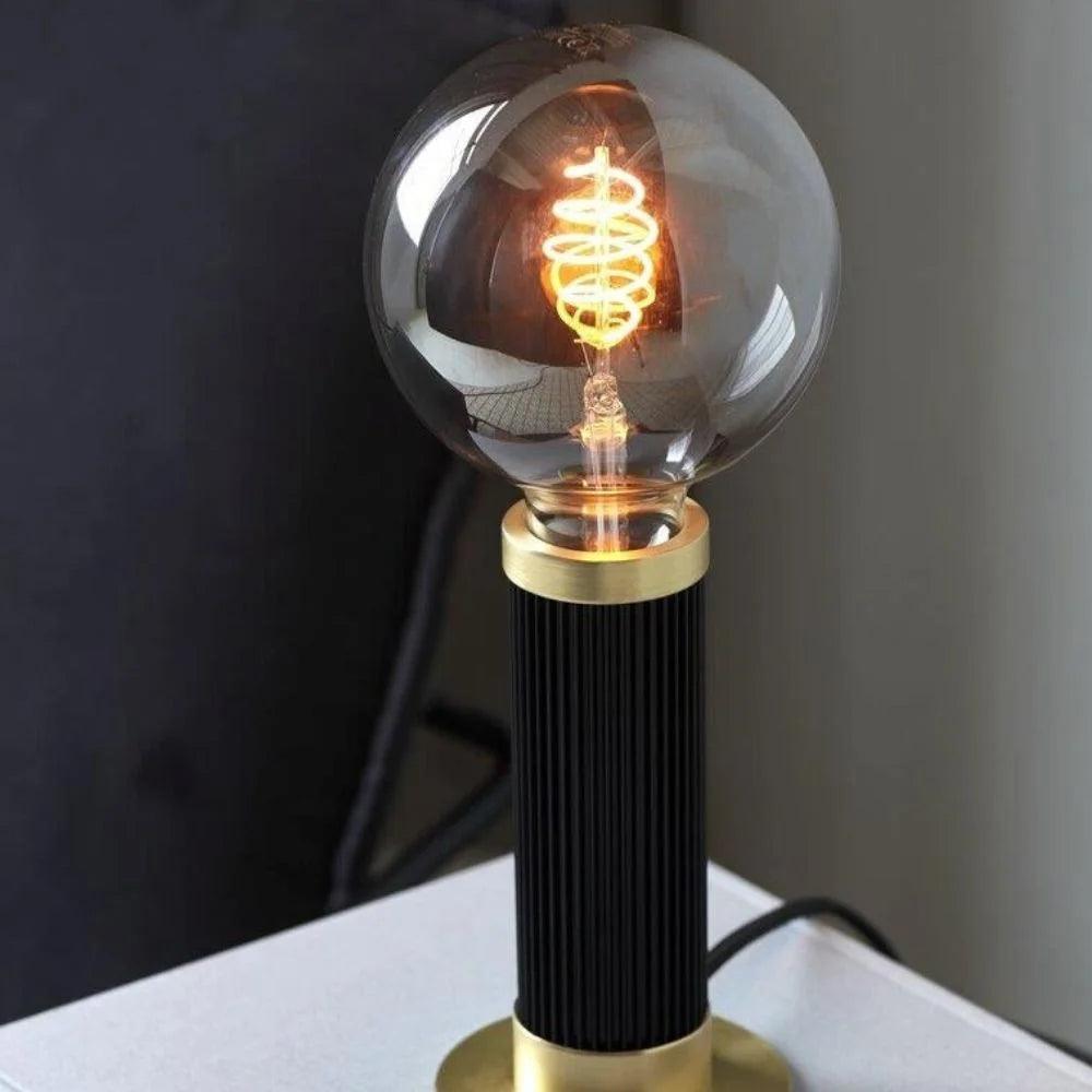 GALLOWAY table lamp black with gold details - Eye on Design