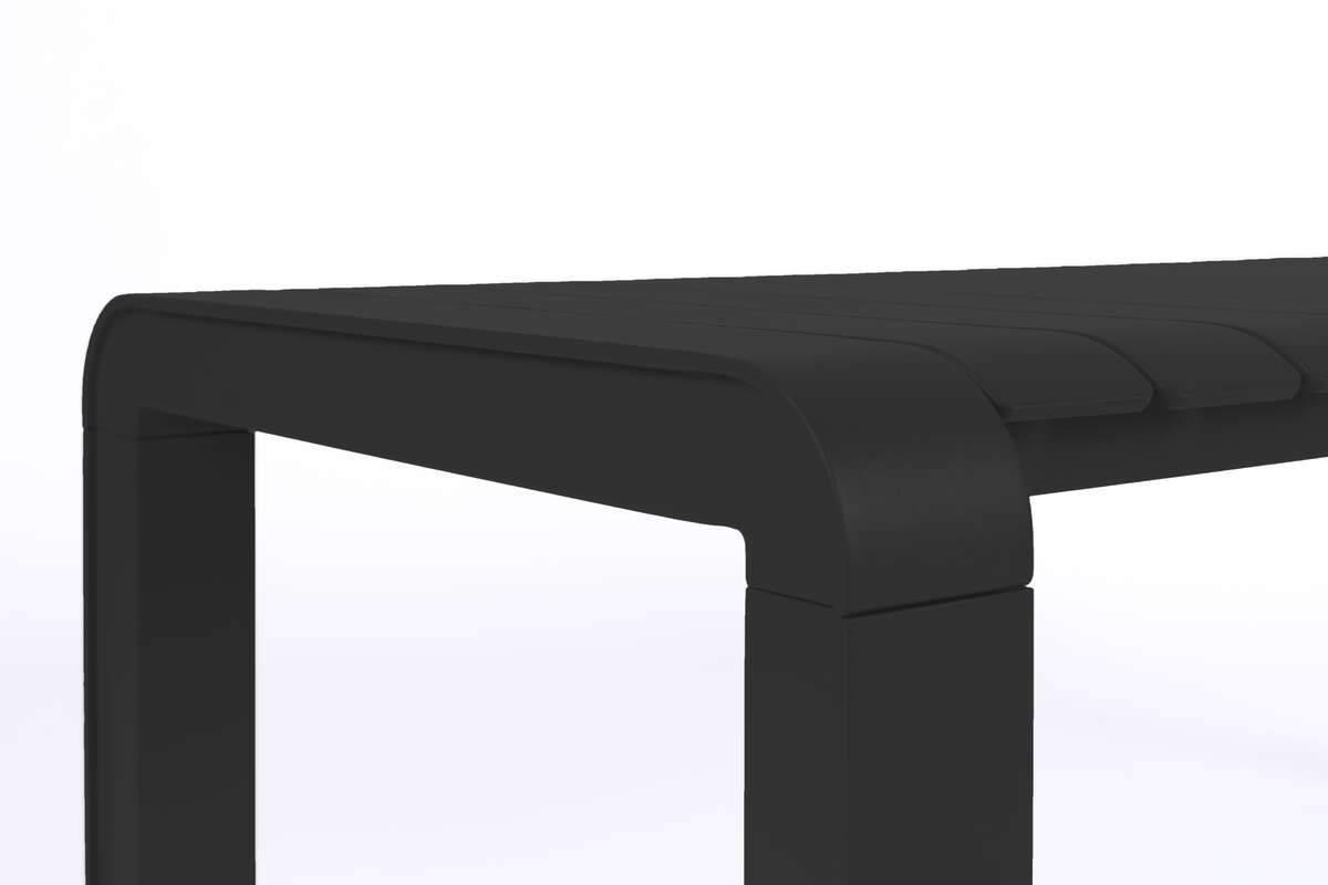 Garden bench VONDEL black - Eye on Design