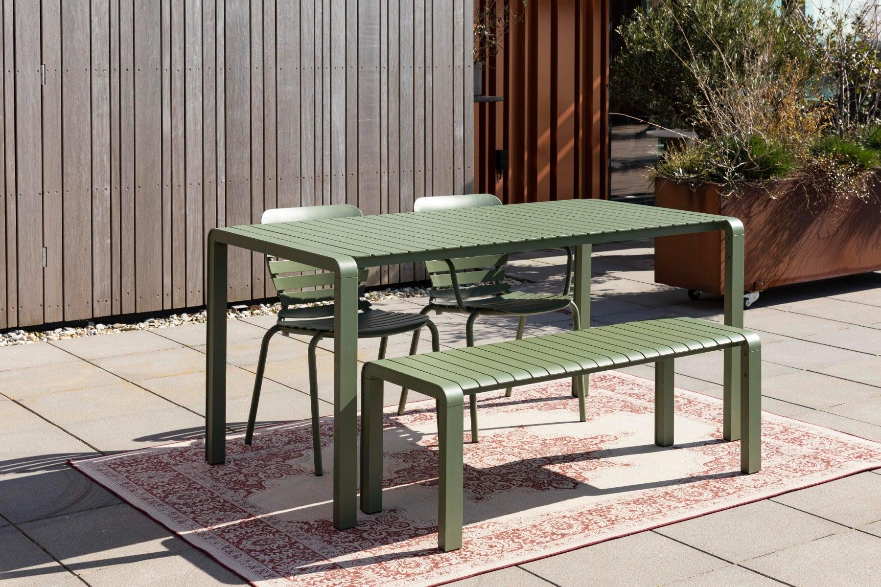 Garden table VONDEL green, Zuiver, Eye on Design