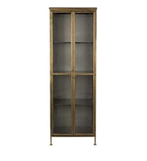 GERTLUSH cabinet antique brass - Eye on Design