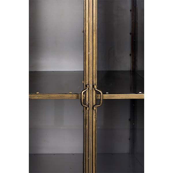 GERTLUSH cabinet antique brass - Eye on Design