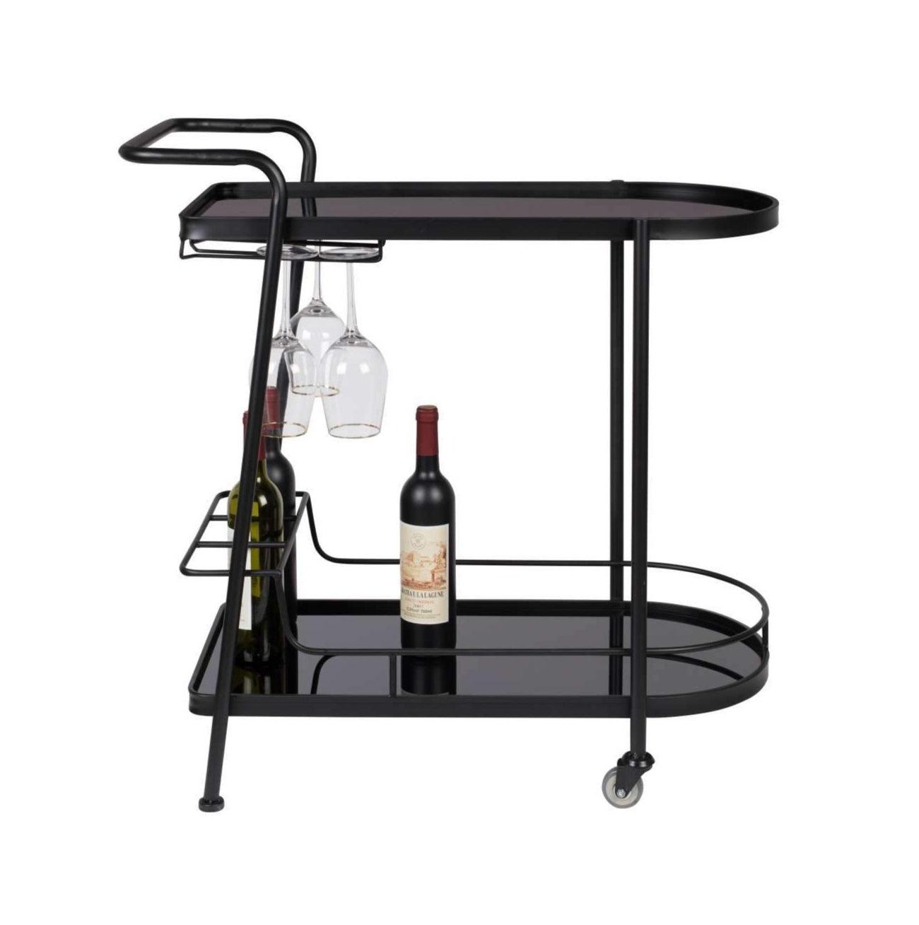 GIULIA trolley black, Dutchbone, Eye on Design