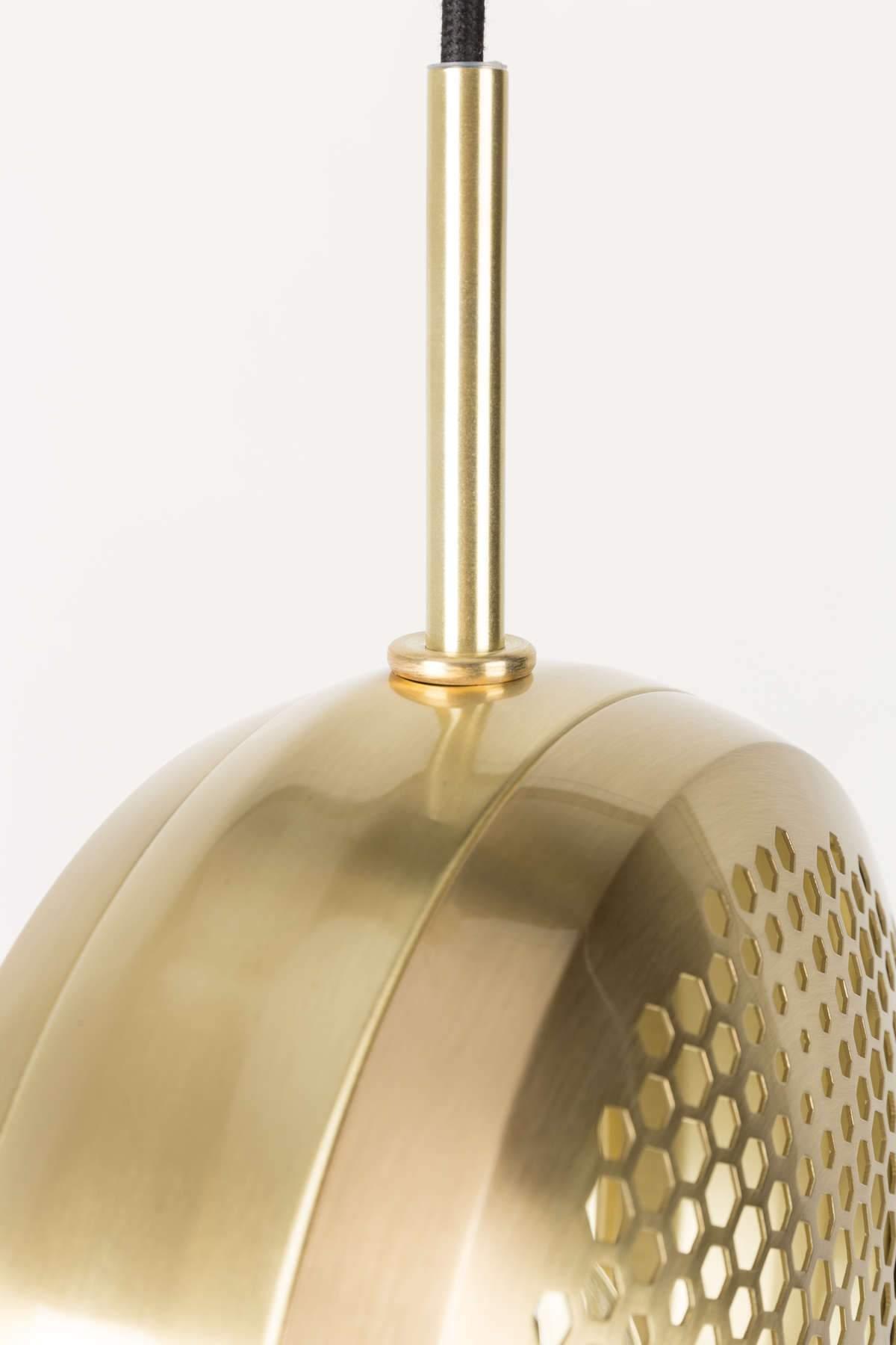 GRINGO FLAT BRASS brass pendant lamp - Eye on Design