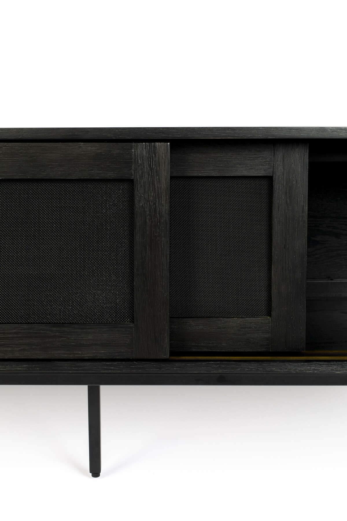 HARDY chest of drawers black oak, Zuiver, Eye on Design