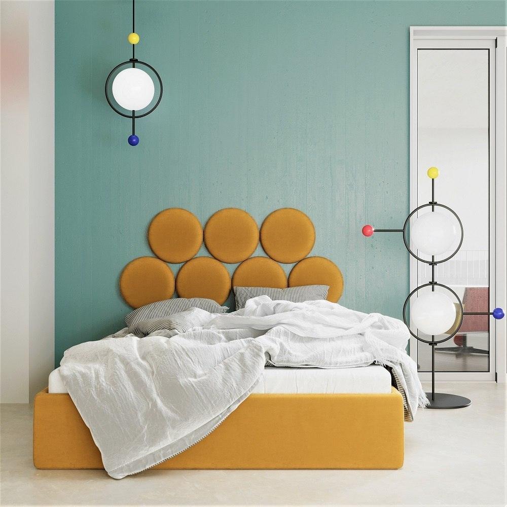 Headrest BALL yellow, Happy Barok, Eye on Design