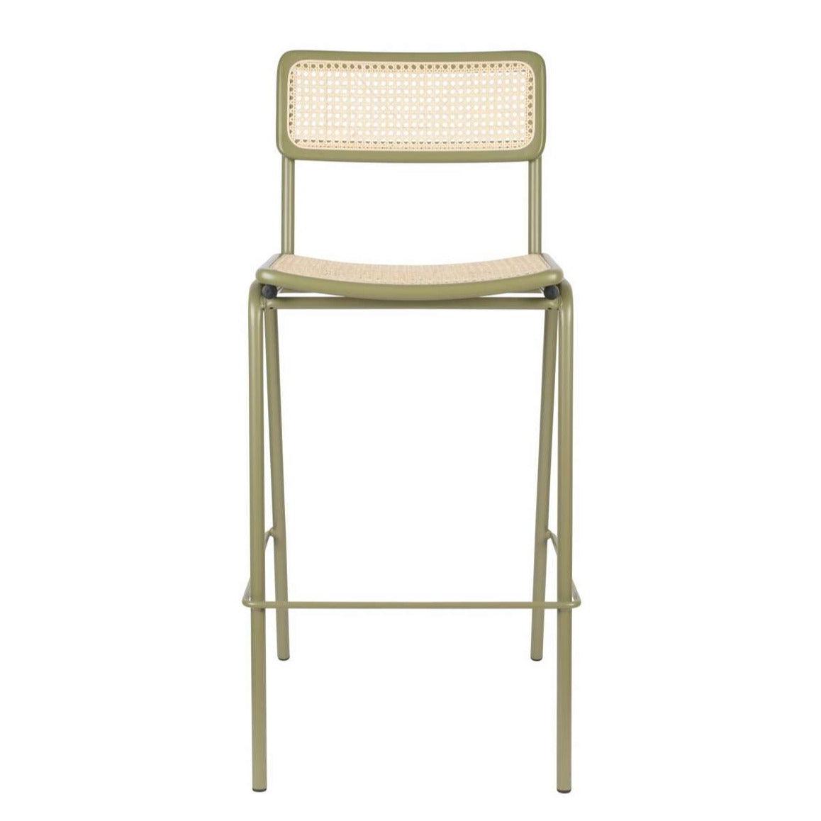 Higher bar stool JORT green, Zuiver, Eye on Design