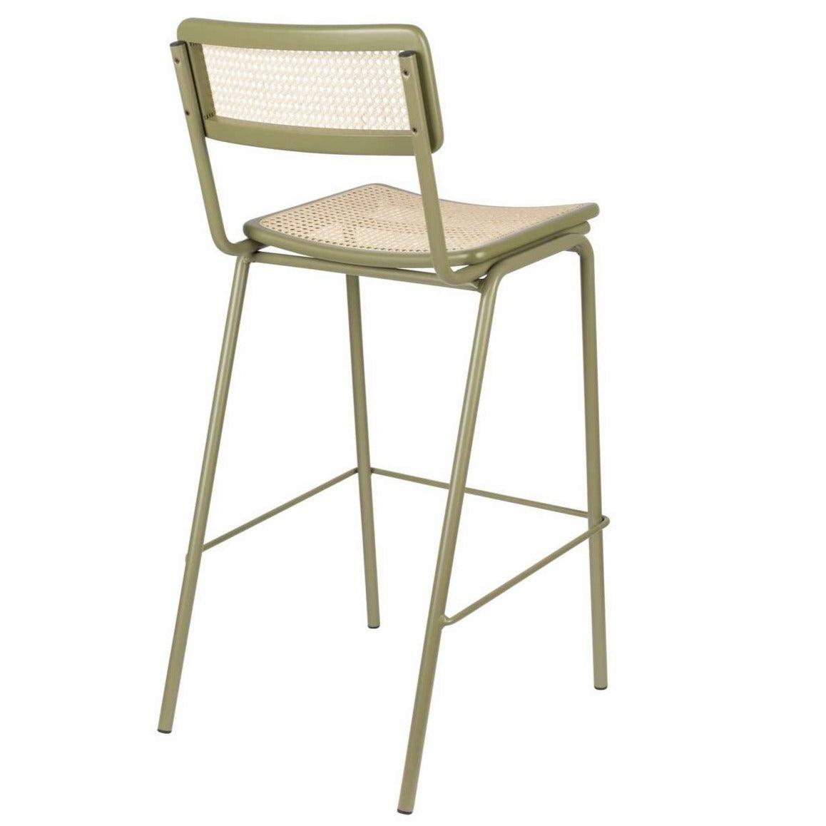 Higher bar stool JORT green, Zuiver, Eye on Design