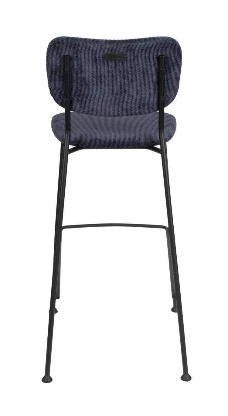 Hocker BENSON navy blue, Zuiver, Eye on Design