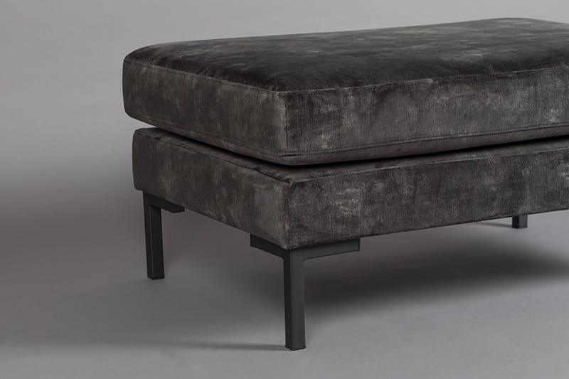 HOUDA anthracite stool - Eye on Design