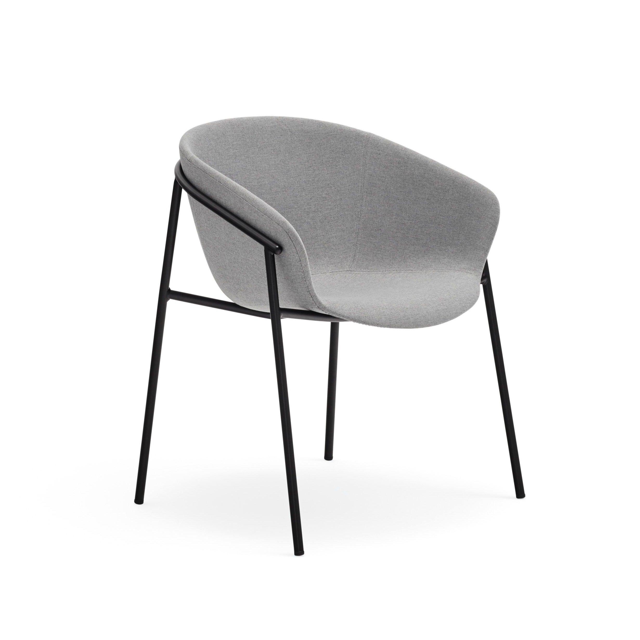 HUG chair light grey - Eye on Design