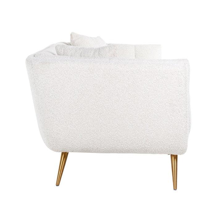 HUXLEY sofa white boucle - Eye on Design