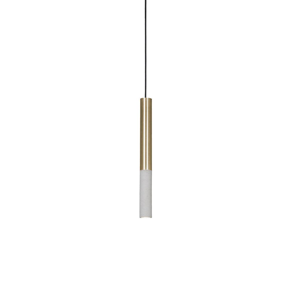 KALLA BRASS concrete pendant lamp - Eye on Design