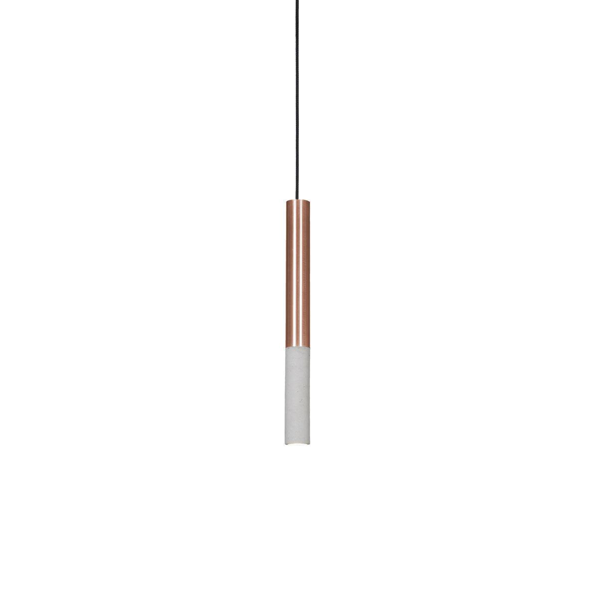 KALLA COPPER concrete pendant lamp - Eye on Design