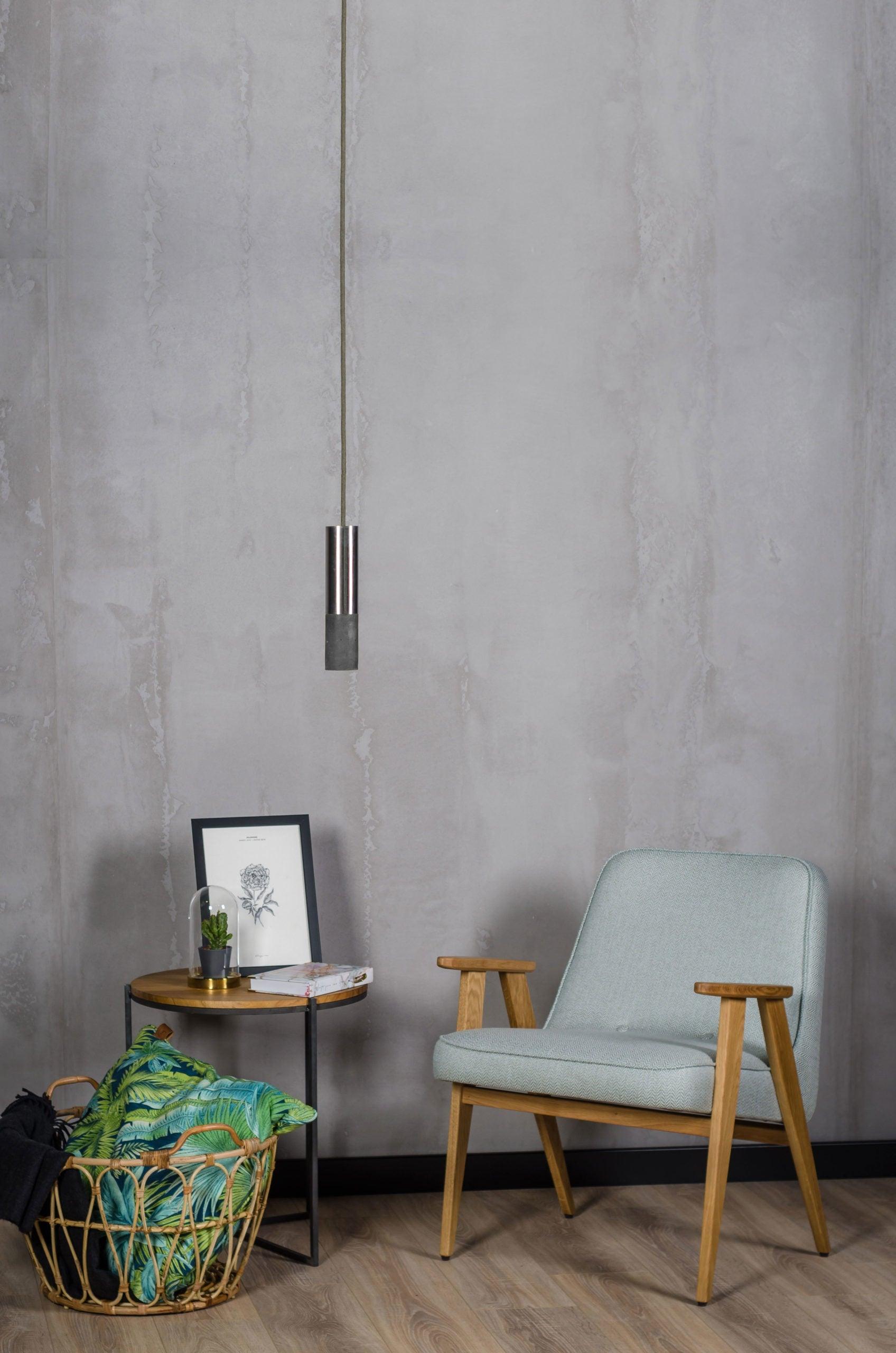 KALLA INOX concrete pendant lamp - Eye on Design