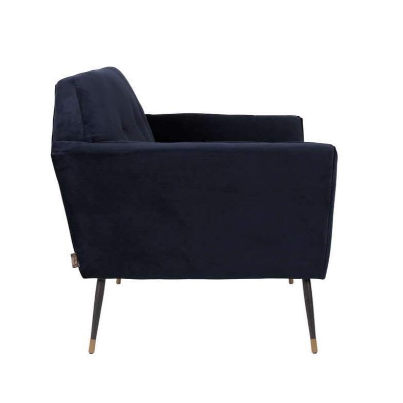 KATE lounge armchair navy blue - Eye on Design