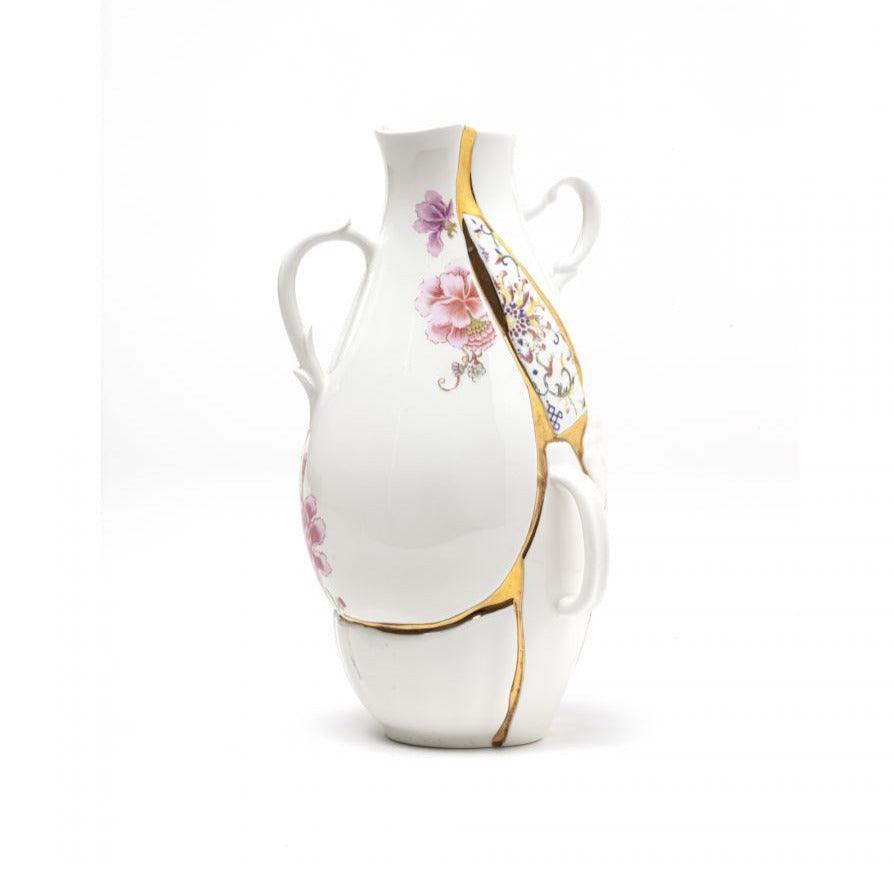 KINTSUGI BIG porcelain vase - Eye on Design