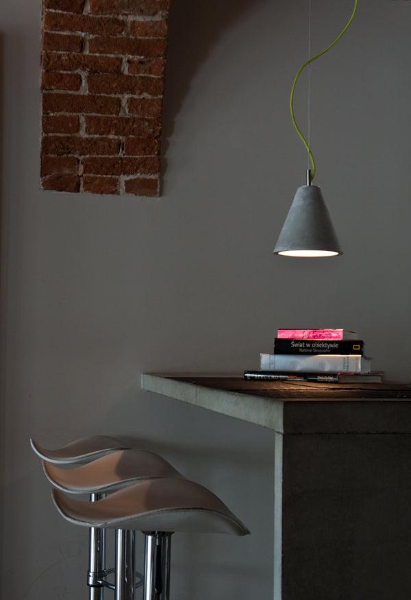 KOBE 1 concrete pendant lamp - Eye on Design