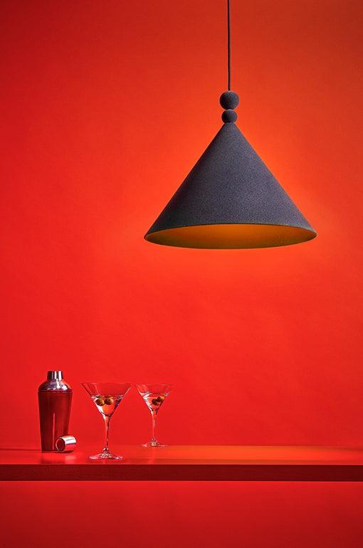 KONKO VELVET pendant lamp - Eye on Design