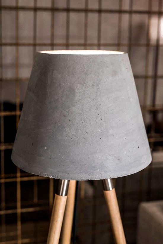 KOPA FLOOR concrete floor lamp - Eye on Design